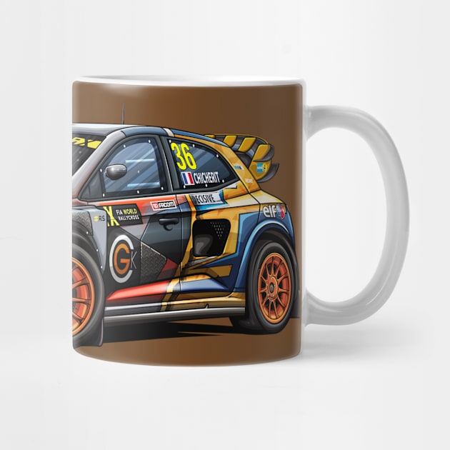 Renault Megane RX Super Car by Mario Ramos Rally Art